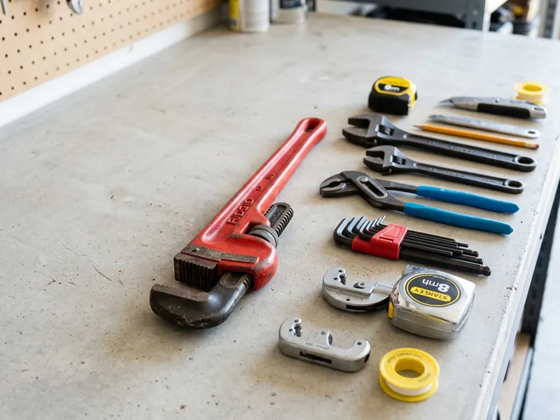 Professional plumbers in Hickory Valley, TN equipped with top-tier tools for residential and commercial plumbing services.